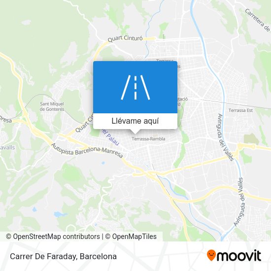 Mapa Carrer De Faraday
