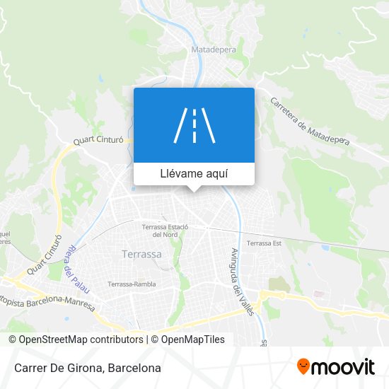 Mapa Carrer De Girona