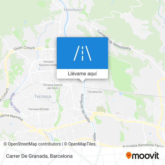 Mapa Carrer De Granada