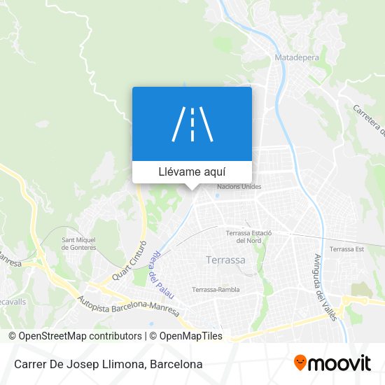 Mapa Carrer De Josep Llimona