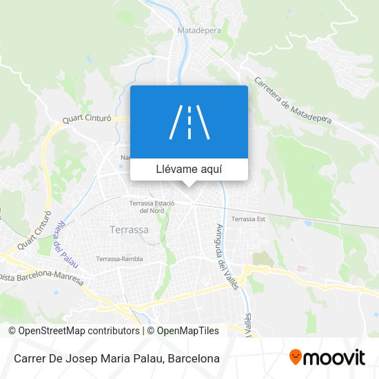 Mapa Carrer De Josep Maria Palau