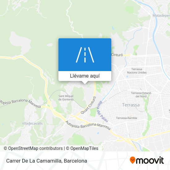 Mapa Carrer De La Camamilla