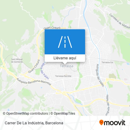 Mapa Carrer De La Indústria