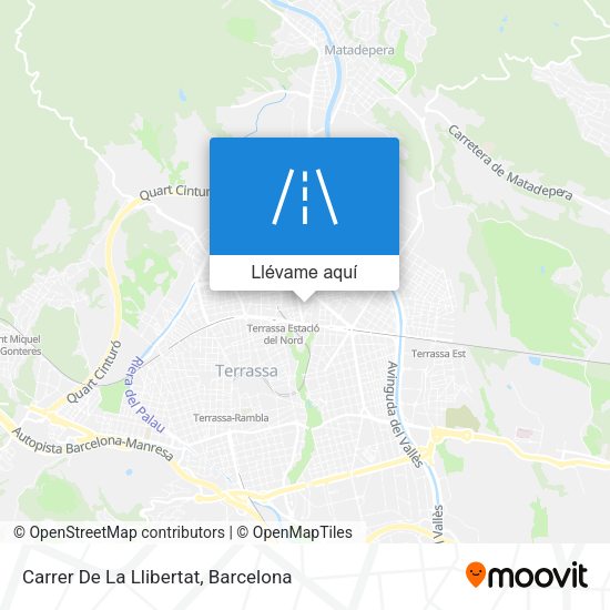 Mapa Carrer De La Llibertat