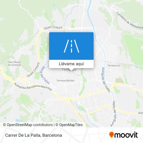 Mapa Carrer De La Palla