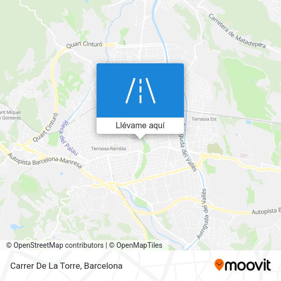 Mapa Carrer De La Torre