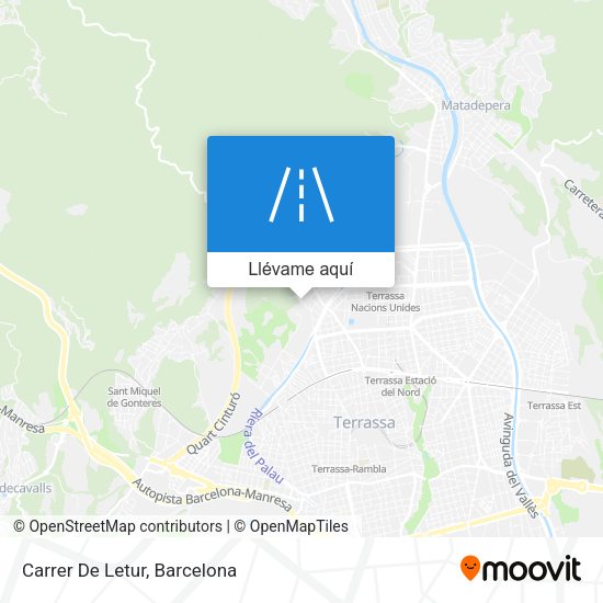 Mapa Carrer De Letur