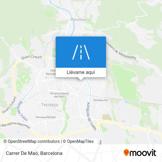 Mapa Carrer De Maó