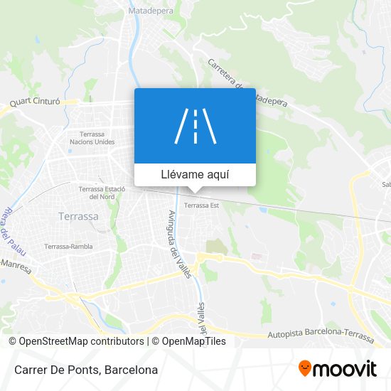 Mapa Carrer De Ponts