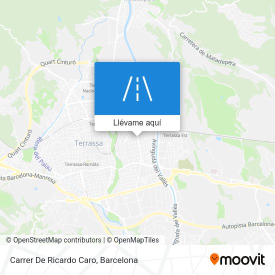 Mapa Carrer De Ricardo Caro
