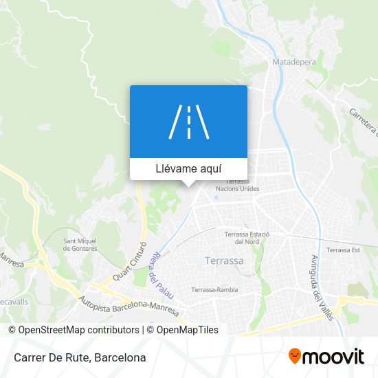 Mapa Carrer De Rute