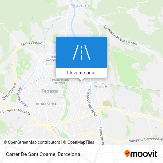 Mapa Carrer De Sant Cosme