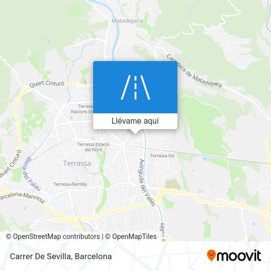Mapa Carrer De Sevilla