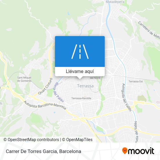 Mapa Carrer De Torres Garcia