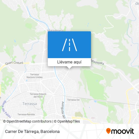 Mapa Carrer De Tàrrega