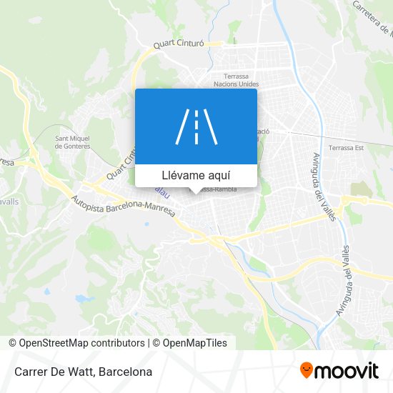 Mapa Carrer De Watt