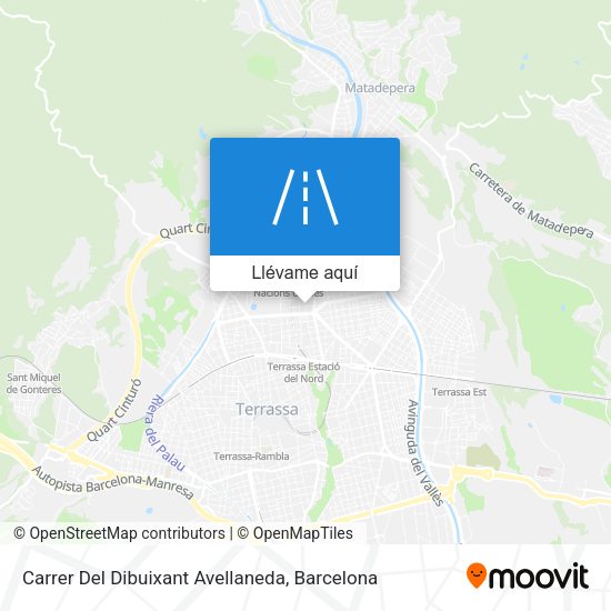 Mapa Carrer Del Dibuixant Avellaneda