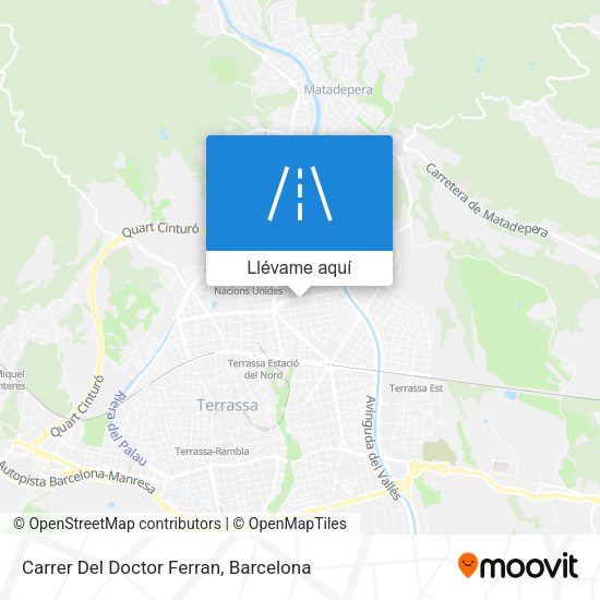Mapa Carrer Del Doctor Ferran