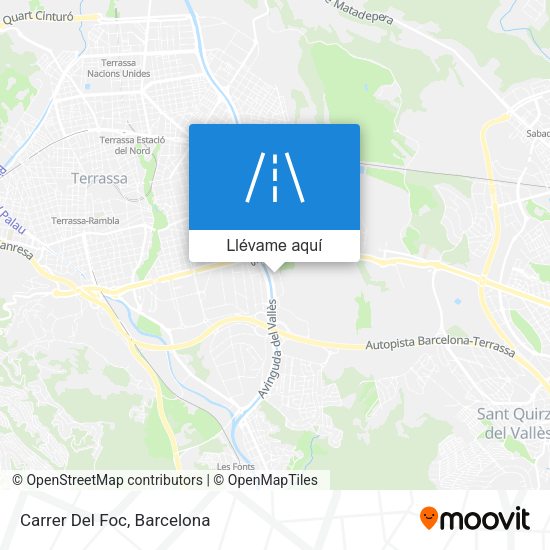 Mapa Carrer Del Foc