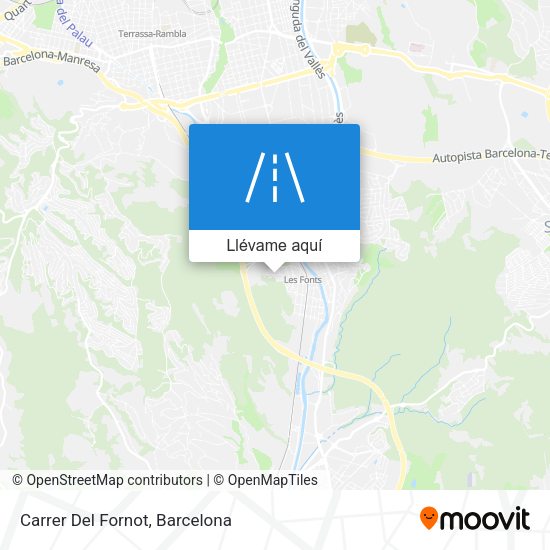 Mapa Carrer Del Fornot