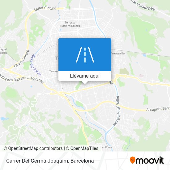 Mapa Carrer Del Germà Joaquim