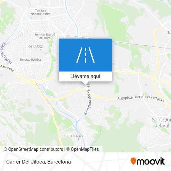 Mapa Carrer Del Jiloca
