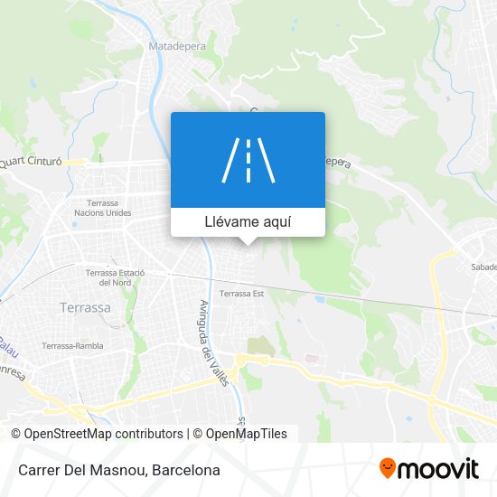 Mapa Carrer Del Masnou