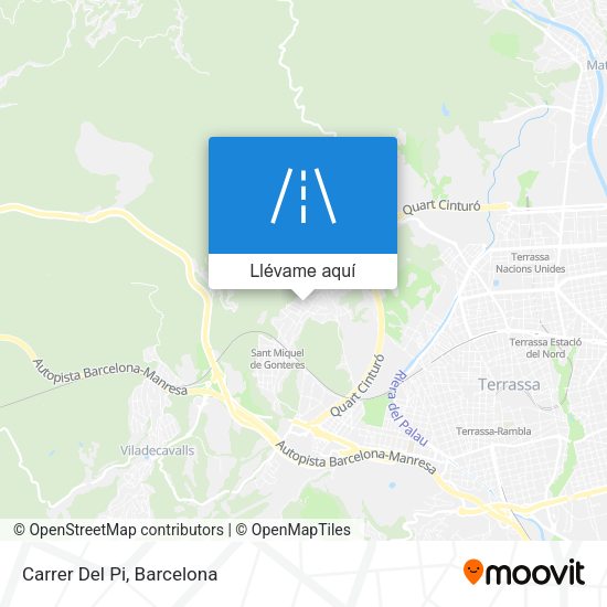 Mapa Carrer Del Pi
