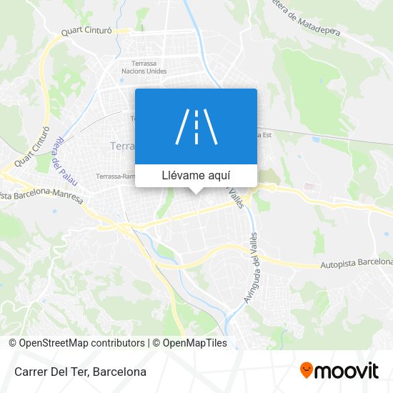 Mapa Carrer Del Ter