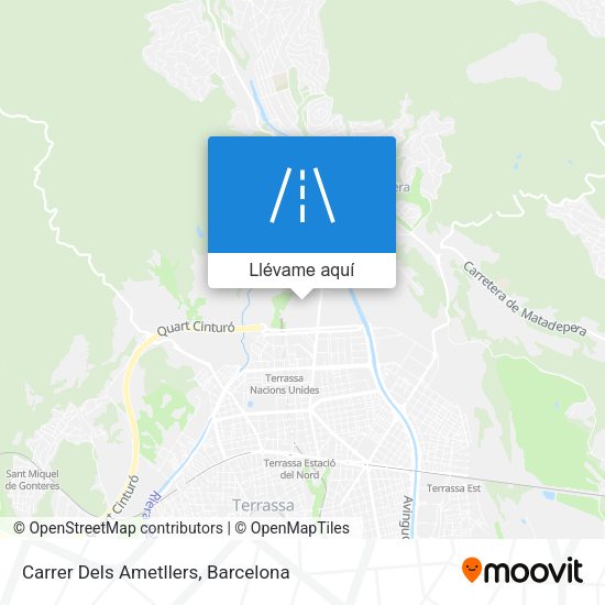 Mapa Carrer Dels Ametllers