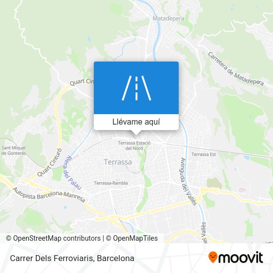Mapa Carrer Dels Ferroviaris