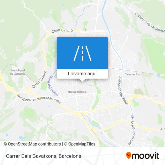 Mapa Carrer Dels Gavatxons