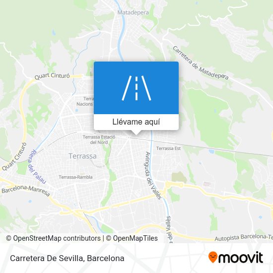 Mapa Carretera De Sevilla