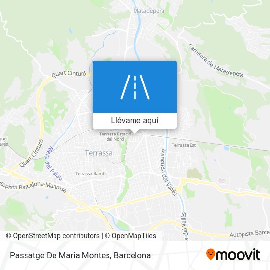 Mapa Passatge De Maria Montes