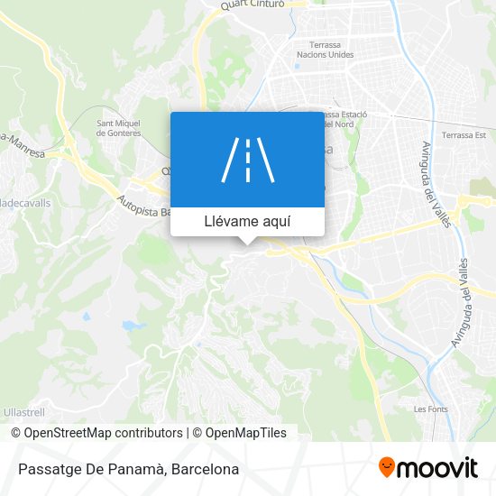 Mapa Passatge De Panamà