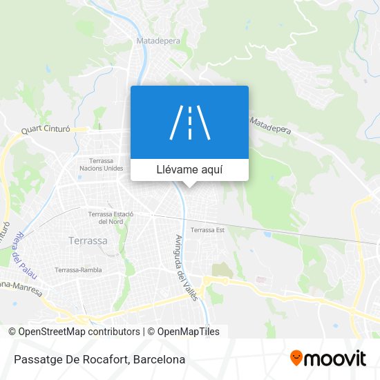 Mapa Passatge De Rocafort