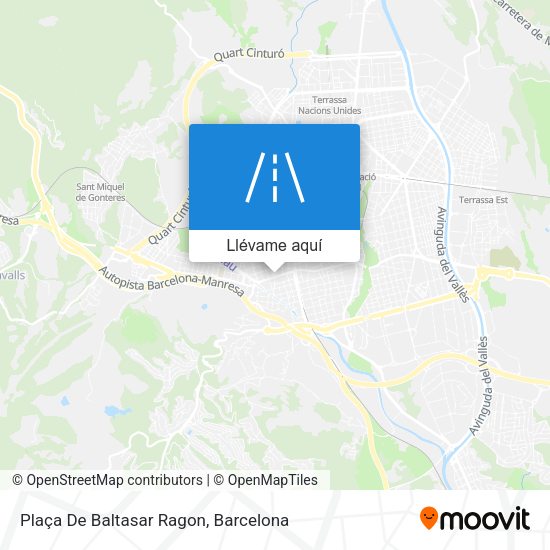 Mapa Plaça De Baltasar Ragon