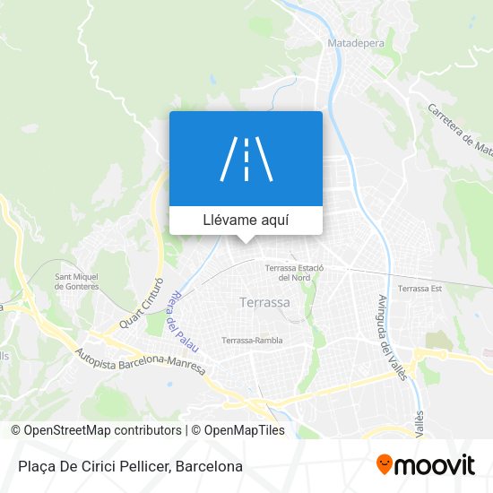 Mapa Plaça De Cirici Pellicer