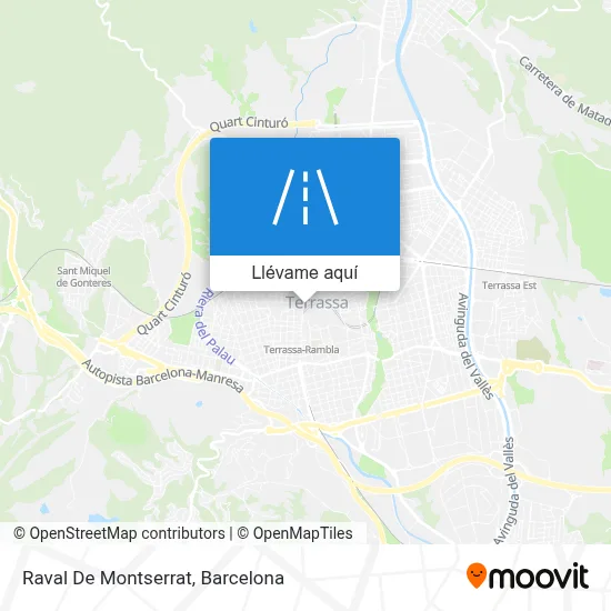 Mapa Raval De Montserrat