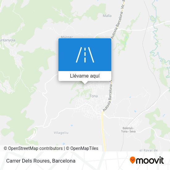 Mapa Carrer Dels Roures