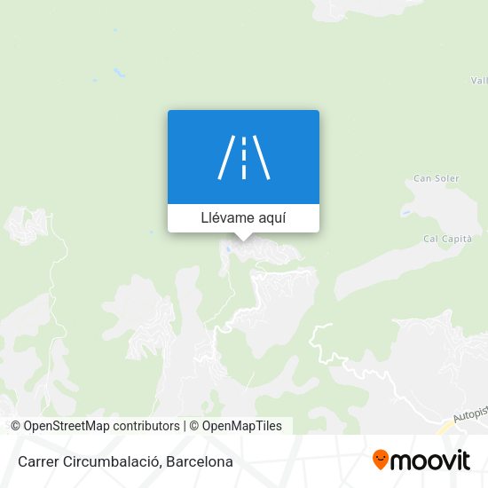 Mapa Carrer Circumbalació