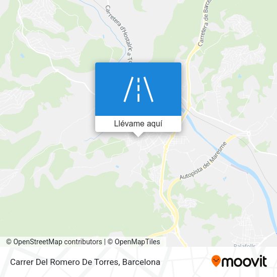Mapa Carrer Del Romero De Torres