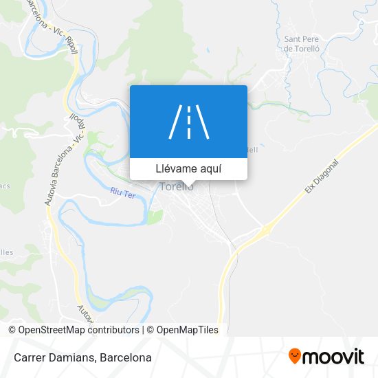 Mapa Carrer Damians