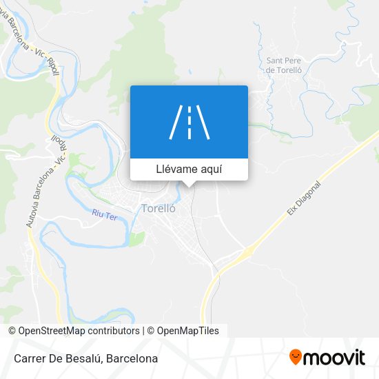 Mapa Carrer De Besalú