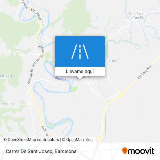 Mapa Carrer De Sant Josep