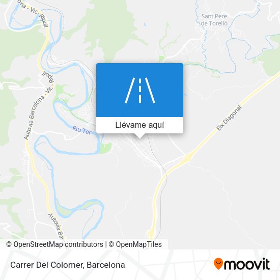 Mapa Carrer Del Colomer