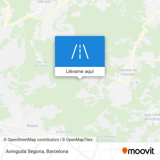 Mapa Avinguda Segona