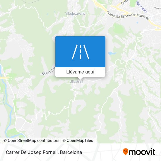 Mapa Carrer De Josep Fornell