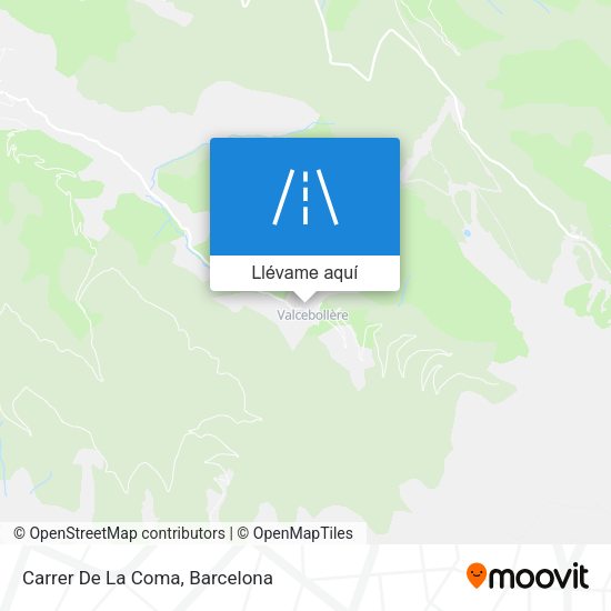 Mapa Carrer De La Coma