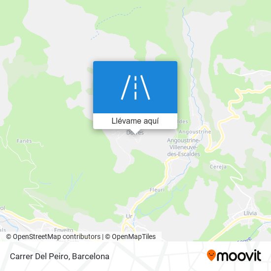 Mapa Carrer Del Peiro